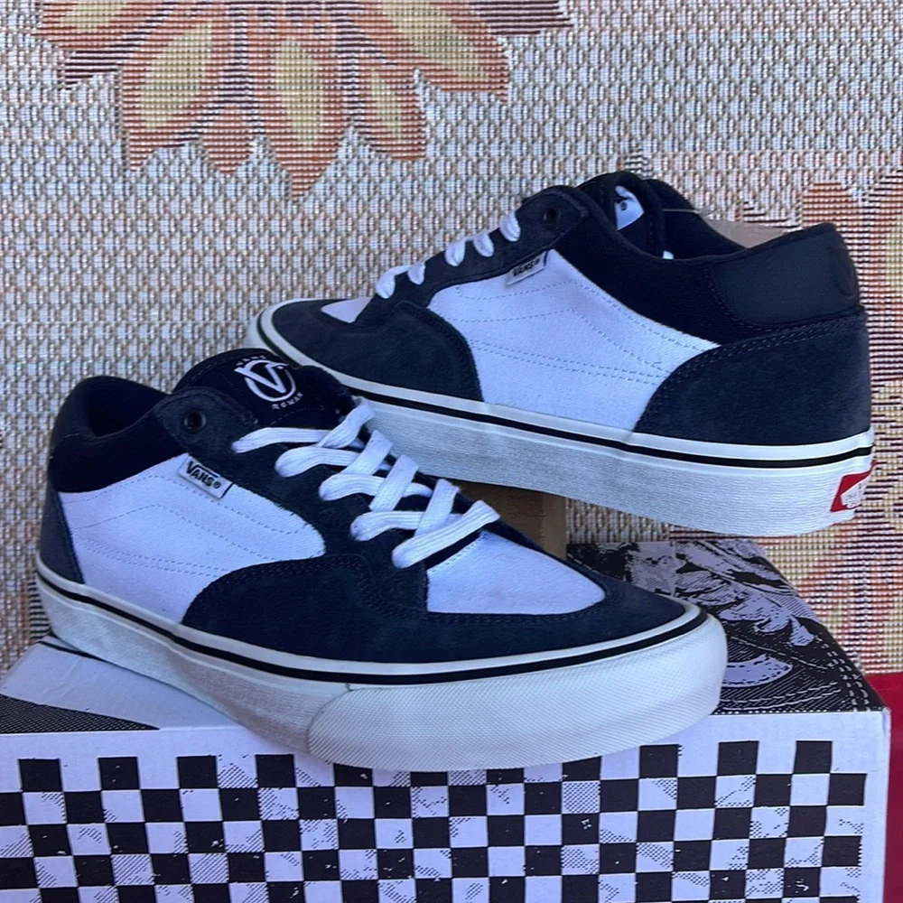 Vans Men’s Rowan Dark Navy/White VN0A5JICCZP Sneakers